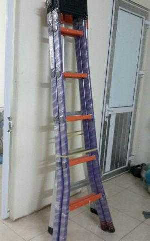 Thang nhôm chữ a sơn tĩnh điện cao 2m