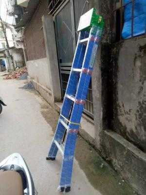 Thang nhôm chữ a sơn tĩnh điện cao 2m