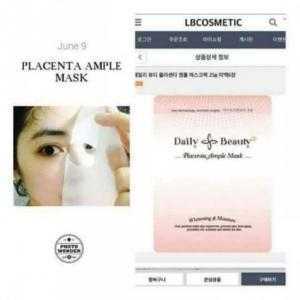 Mặt nạ nhau thai cừu - Placenta Ample Mask được nhập khẩu chính ngạch từ tập đoàn LB Cosmetics Hàn Quốc có lịch sử 32 năm.
Được viện trưởng viện thẩm mỹ Seoul tin tưởng lựa chọn để sử dụng cho bệnh viện và quảng bá đến khách hàng.