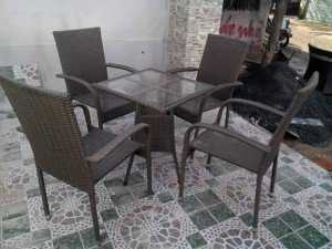 Bàn ghế cafe nhựa giả mây cao cấp. Liên hệ: 0906843059 Lê Hoàng (24/24)