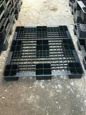 Pallet nhựa cũ Hà Nội - Pallet nhựa 1 mặt