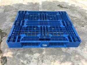 Pallet nhựa qua sử dụng 1100x1100x130 mm