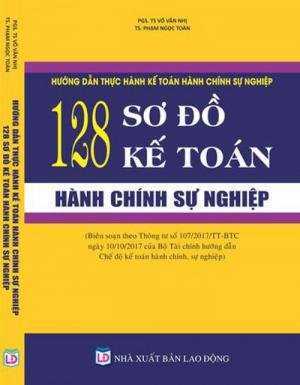 Hướng dẫn thực hành kế toán hành chính sự nghiệp - 128 sơ đồ kê toán hành chính sự nghiệp