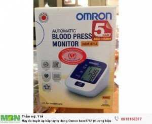 Máy đo huyết áp bắp tay tự động Omron he