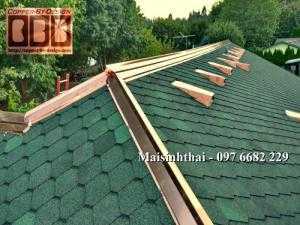 Ngói bitum phủ đá nhập khẩu