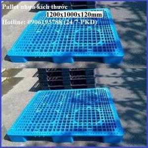 Pallet nhựa cũ 1200x1000x120mm Liên hệ: 0906193788 (24/24)