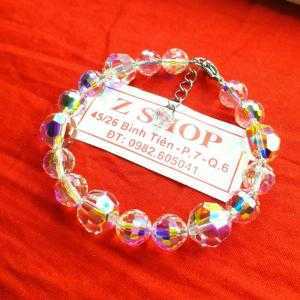 Lắc tay handmade pha lê cao cấp Swarovsk LT221