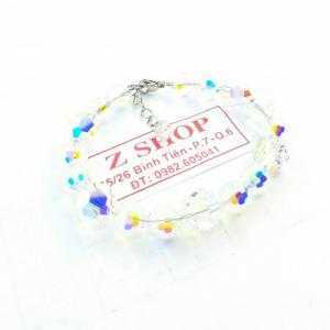 Lắc tay handmade pha lê cao cấp Swarovsk LT221