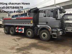 Xe ben 4 chân Shacman 2017 giảm giá