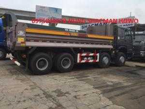 Xe ben howo 4 chân thùng đúc rita võ.chất lượng hàng đầu