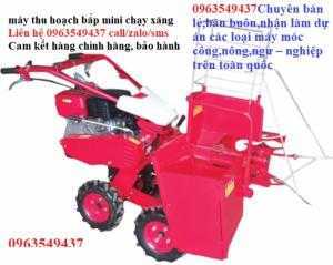 Máy thu hoạch bắp đa năng mini chạy xăng