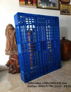 Giá pallet nhựa 1200x1000x145 mm tại tphcm, giao hàng toàn quốc - Liên hệ: 0906193788 (24/24 - Phòng Kinh Doanh)