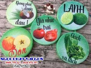 Nệm ngồi trái cây. Hình hoa quả, hoạt hình độc lạ. Mới 100%