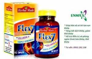 Flex 7 - hỗ trợ điều trị thoái hóa khớp, khô khớp