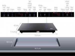 Bếp từ hồng ngoại Nhật bản SS-04