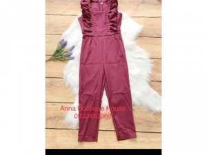 Jumpsuit phối bèo