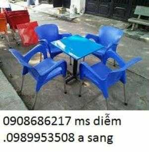 Bàn ghế cafe giá rẻ hgh001