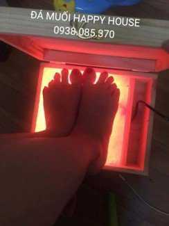Đèn massage chân đá muối Himalaya