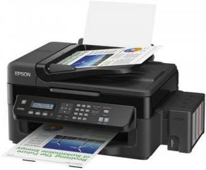 Máy In Phun Màu Đa Năng Epson L850, Copy, Scan, Fax, Có Tiếp Mực Ngoài