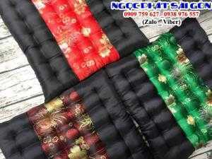 Nệm ngồi kiểu Nhật, Vải Gấm chất lượng
