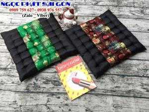Nệm ngồi kiểu Nhật 40x40cm, nệm lót ngồi, đệm lót ngồi, đệm ngồi bệt, nệm ngồi vải gấm. Ngọc Phát. Mới 100%
