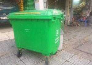 Thùng rác nhựa 660l