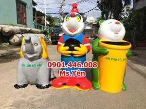 Thùng Đựng Rác Hình Con Cá Chép Giá Rẻ Tại Tp. Chm