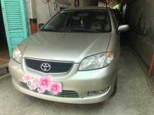Bán Toyota Vios đời 2003, màu vàng cát.