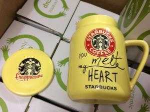 Ly sứ có nắp Starbuck