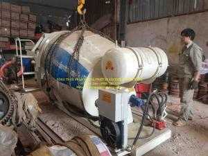 Bồn trộn bê tông HJC2 – 2M3/mẻ trộn