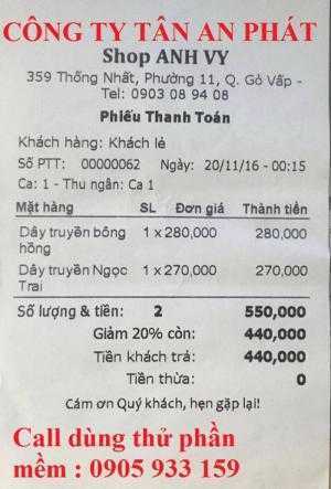 Cung cấp máy tính tiền cho Shop giày dép tại Thanh Hóa giá rẻ