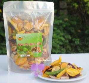Thập cẩm sấy các loại rau, củ. quả - Đặc sản Đà Lạt- 250g