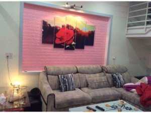 Tranh ghép bộ nghệ thuât 5 bức hoa hồng NT54