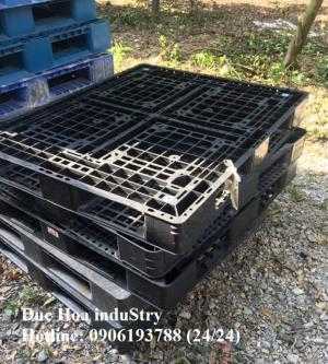 Pallet nhựa cũ giá rẻ tại Trà Vinh, giao hàng toàn quốc - Liên hệ: 0906193788 (Nguyễn Hòa 24/24)