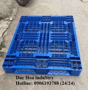 Pallet nhựa cũ tại Bạc Liêu, miễn phí vận chuyển số lượng - Duc Hoa induStry 0906193788 (24/24)