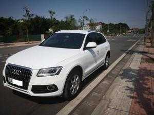Audi Q5 2.0T Quatro đời 2015, màu trắng, nội thất Da Bò, Nhập Khẩu Đức