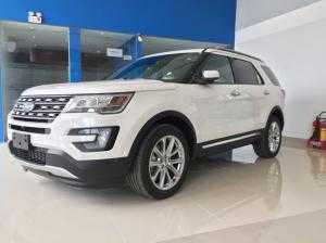 Ford Bến Thành Tây Ninh bán Ford Explorer 2018 Facelif màu trắng, xe 7 chổ cao cấp, SUV nhập Mỹ. giao xe liền