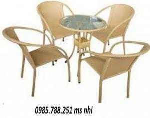 Bàn ghế cafe ngoài trời cao cấp giá rẽ