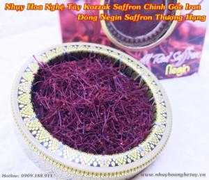 Saffron Kozzak Iran_Organic Negin Saffron Iran 5g_Nhụy Hoa Nghệ Tây Chính Gốc Iran