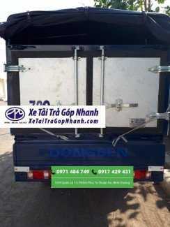 xe tải dongben 810kg,vào thành phố Xe tải Phú Mẫn mua bán xe trả góp lãi suất thấp