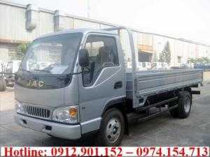 Chỉ trả trước 40 Triệu - Sở hữu ngay xe tải Jac 2.4 tấn thùng dài 3.7 mét, chạy được vào thành phố.
