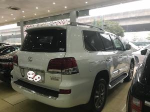 Bán Lexus LX570 màu trắng ,nội thất kem,Model và đăng ký cuối 2014,xe siêu lướt,biển Hà Nội