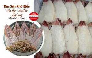 Mực khô câu, mực dẻo 3 nắng, mực một nắng