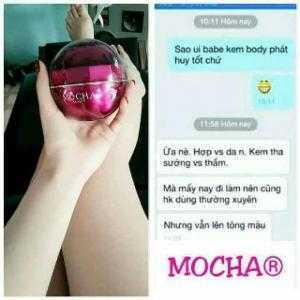 khách hài lòng khi dùng kem body bạch sứ
