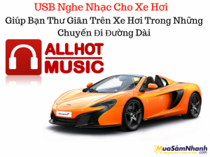 Bộ 2 USB Nghe Nhạc Hơn 1300 Bài Hát Và USB Bluetooth 5 in 1 Cho Xe Hơi - MSN388330