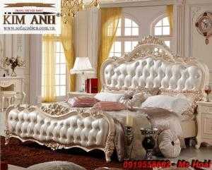 giường cổ điển châu âu