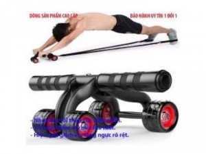 Con lăn tập Bụng 4 bánh