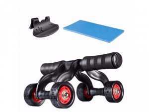 Con lăn tập Bụng 4 bánh