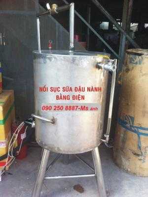 Nồi hơi sục sữa đầu nành, máy làm sữa đậu nành, nồi hơi nấu sữa đậu nành
