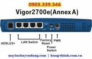 Vigor2700e - Access point PoE Chuyên Dụng Tích Hợp RADIUS Server